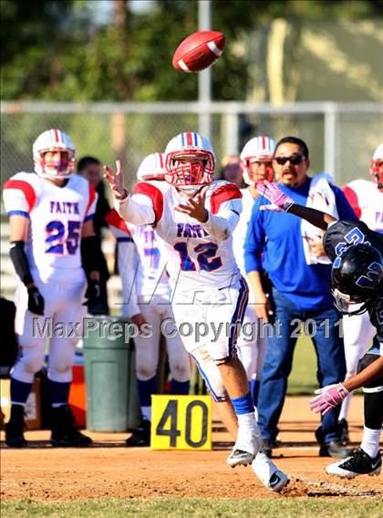 Thumbnail 1 in Faith Baptist @ Windward (CIF SS D1 8-Man Playoffs) photogallery.