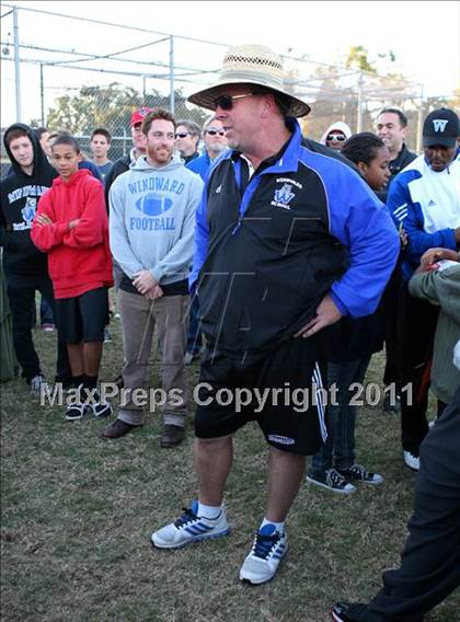 Thumbnail 3 in Faith Baptist @ Windward (CIF SS D1 8-Man Playoffs) photogallery.
