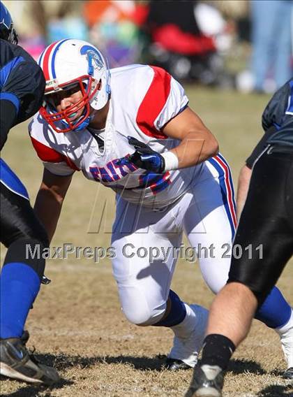 Thumbnail 3 in Faith Baptist @ Windward (CIF SS D1 8-Man Playoffs) photogallery.