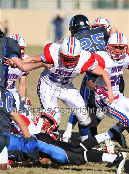 Thumbnail 2 in Faith Baptist @ Windward (CIF SS D1 8-Man Playoffs) photogallery.