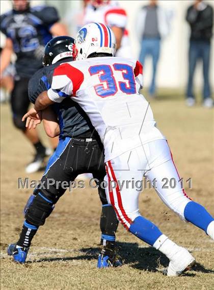 Thumbnail 2 in Faith Baptist @ Windward (CIF SS D1 8-Man Playoffs) photogallery.