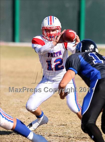 Thumbnail 3 in Faith Baptist @ Windward (CIF SS D1 8-Man Playoffs) photogallery.