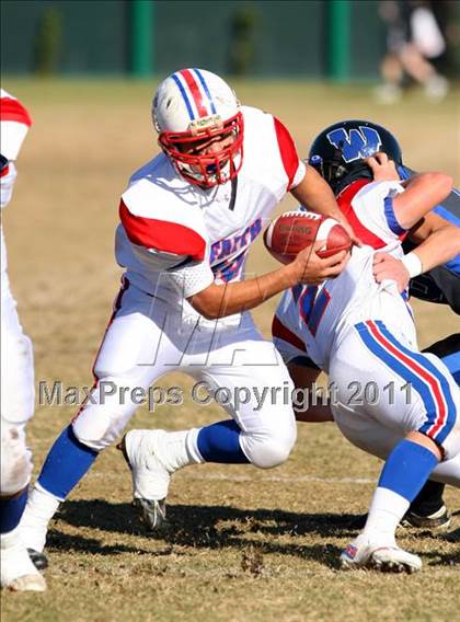 Thumbnail 3 in Faith Baptist @ Windward (CIF SS D1 8-Man Playoffs) photogallery.