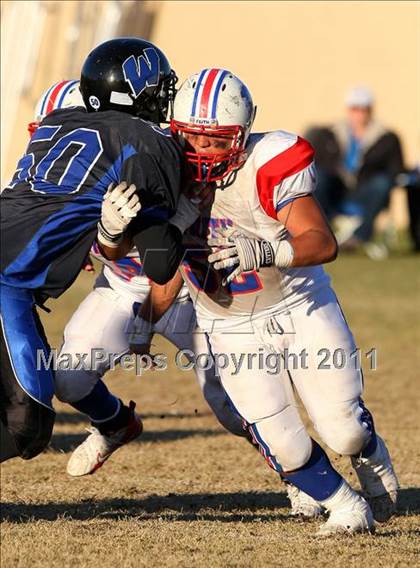 Thumbnail 2 in Faith Baptist @ Windward (CIF SS D1 8-Man Playoffs) photogallery.