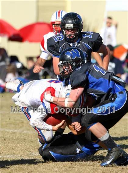 Thumbnail 3 in Faith Baptist @ Windward (CIF SS D1 8-Man Playoffs) photogallery.