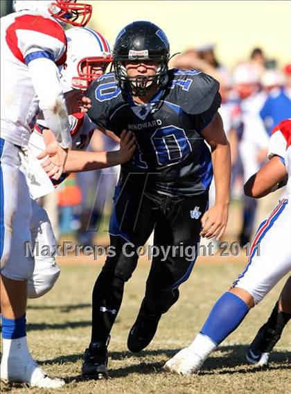Thumbnail 3 in Faith Baptist @ Windward (CIF SS D1 8-Man Playoffs) photogallery.