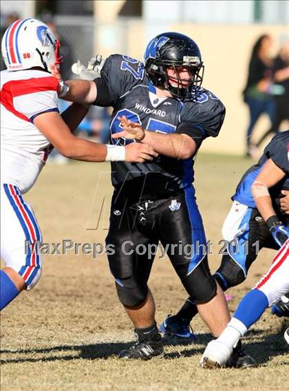 Thumbnail 3 in Faith Baptist @ Windward (CIF SS D1 8-Man Playoffs) photogallery.