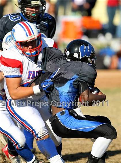 Thumbnail 1 in Faith Baptist @ Windward (CIF SS D1 8-Man Playoffs) photogallery.
