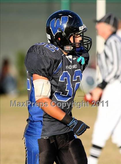Thumbnail 3 in Faith Baptist @ Windward (CIF SS D1 8-Man Playoffs) photogallery.