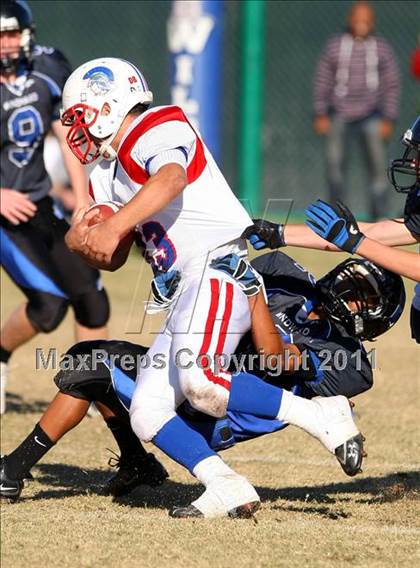 Thumbnail 2 in Faith Baptist @ Windward (CIF SS D1 8-Man Playoffs) photogallery.