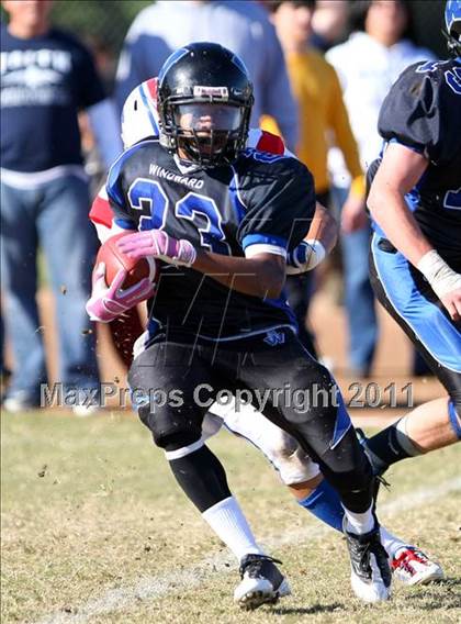 Thumbnail 1 in Faith Baptist @ Windward (CIF SS D1 8-Man Playoffs) photogallery.