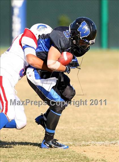Thumbnail 3 in Faith Baptist @ Windward (CIF SS D1 8-Man Playoffs) photogallery.