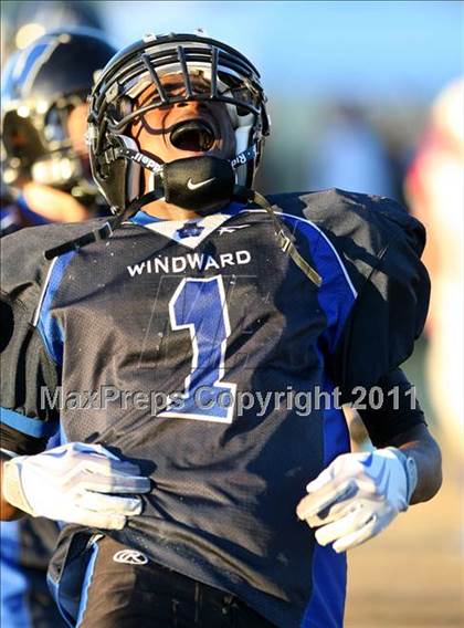 Thumbnail 3 in Faith Baptist @ Windward (CIF SS D1 8-Man Playoffs) photogallery.