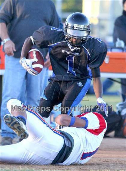 Thumbnail 1 in Faith Baptist @ Windward (CIF SS D1 8-Man Playoffs) photogallery.