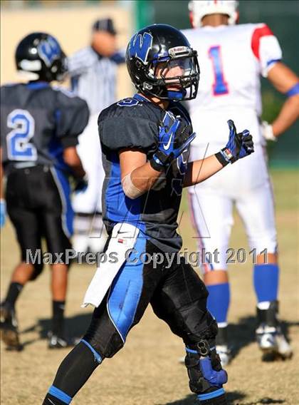 Thumbnail 2 in Faith Baptist @ Windward (CIF SS D1 8-Man Playoffs) photogallery.