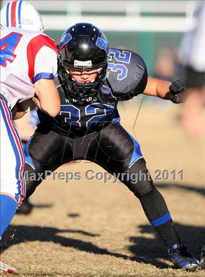 Thumbnail 3 in Faith Baptist @ Windward (CIF SS D1 8-Man Playoffs) photogallery.