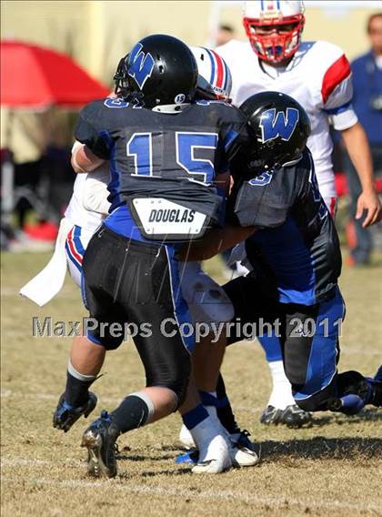 Thumbnail 3 in Faith Baptist @ Windward (CIF SS D1 8-Man Playoffs) photogallery.