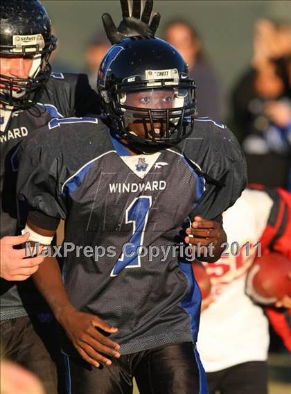 Thumbnail 3 in Faith Baptist @ Windward (CIF SS D1 8-Man Playoffs) photogallery.