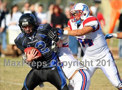 Thumbnail 3 in Faith Baptist @ Windward (CIF SS D1 8-Man Playoffs) photogallery.