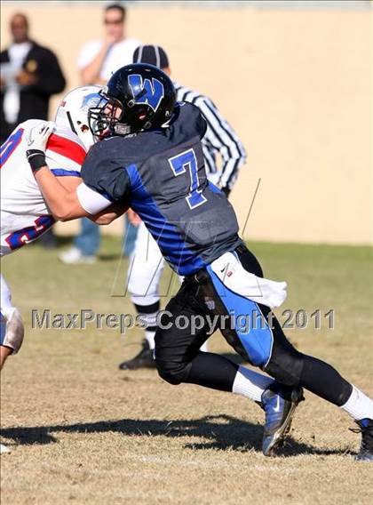 Thumbnail 2 in Faith Baptist @ Windward (CIF SS D1 8-Man Playoffs) photogallery.