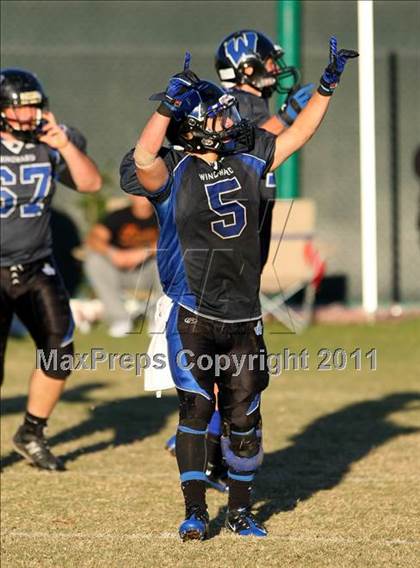 Thumbnail 1 in Faith Baptist @ Windward (CIF SS D1 8-Man Playoffs) photogallery.