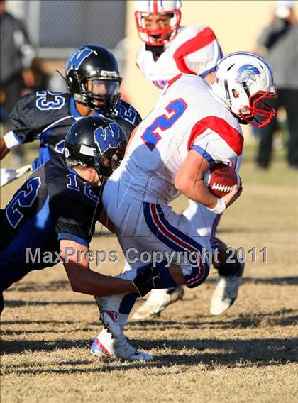Thumbnail 3 in Faith Baptist @ Windward (CIF SS D1 8-Man Playoffs) photogallery.