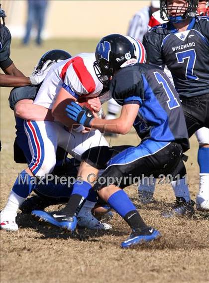 Thumbnail 3 in Faith Baptist @ Windward (CIF SS D1 8-Man Playoffs) photogallery.