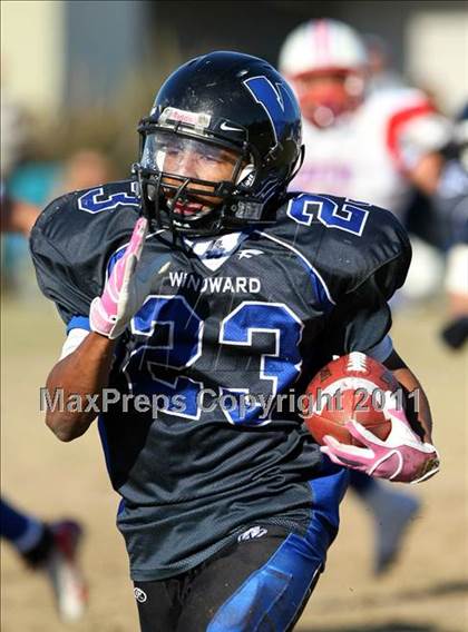 Thumbnail 3 in Faith Baptist @ Windward (CIF SS D1 8-Man Playoffs) photogallery.