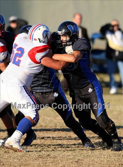 Thumbnail 3 in Faith Baptist @ Windward (CIF SS D1 8-Man Playoffs) photogallery.