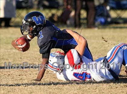 Thumbnail 2 in Faith Baptist @ Windward (CIF SS D1 8-Man Playoffs) photogallery.
