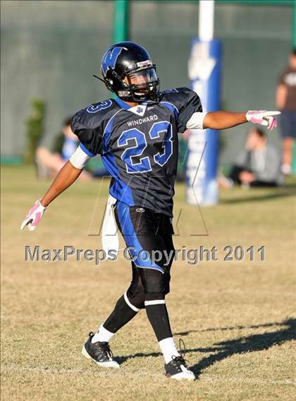 Thumbnail 3 in Faith Baptist @ Windward (CIF SS D1 8-Man Playoffs) photogallery.