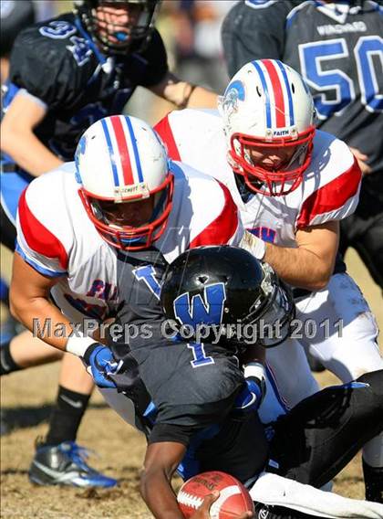 Thumbnail 3 in Faith Baptist @ Windward (CIF SS D1 8-Man Playoffs) photogallery.