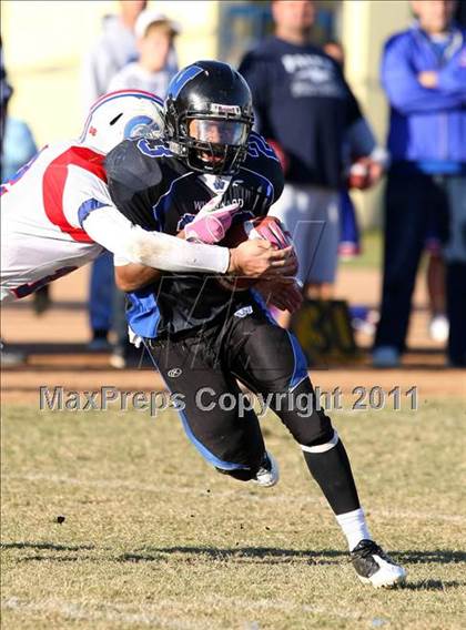 Thumbnail 3 in Faith Baptist @ Windward (CIF SS D1 8-Man Playoffs) photogallery.
