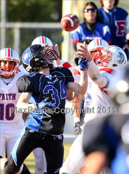 Thumbnail 1 in Faith Baptist @ Windward (CIF SS D1 8-Man Playoffs) photogallery.