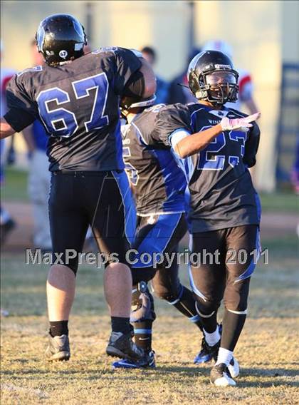 Thumbnail 2 in Faith Baptist @ Windward (CIF SS D1 8-Man Playoffs) photogallery.