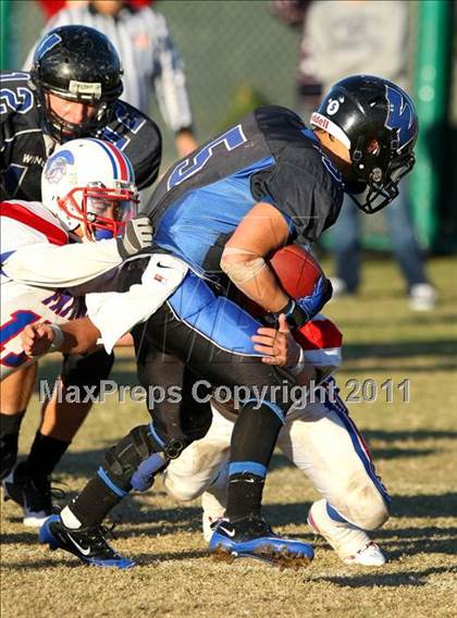 Thumbnail 2 in Faith Baptist @ Windward (CIF SS D1 8-Man Playoffs) photogallery.
