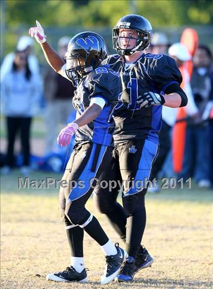 Thumbnail 3 in Faith Baptist @ Windward (CIF SS D1 8-Man Playoffs) photogallery.