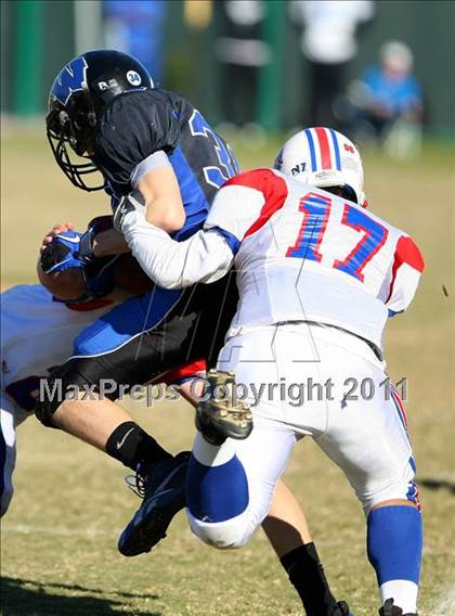 Thumbnail 3 in Faith Baptist @ Windward (CIF SS D1 8-Man Playoffs) photogallery.