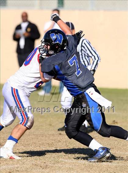 Thumbnail 3 in Faith Baptist @ Windward (CIF SS D1 8-Man Playoffs) photogallery.