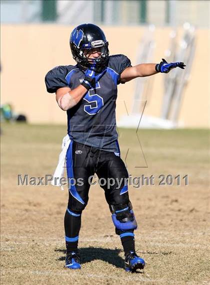 Thumbnail 2 in Faith Baptist @ Windward (CIF SS D1 8-Man Playoffs) photogallery.