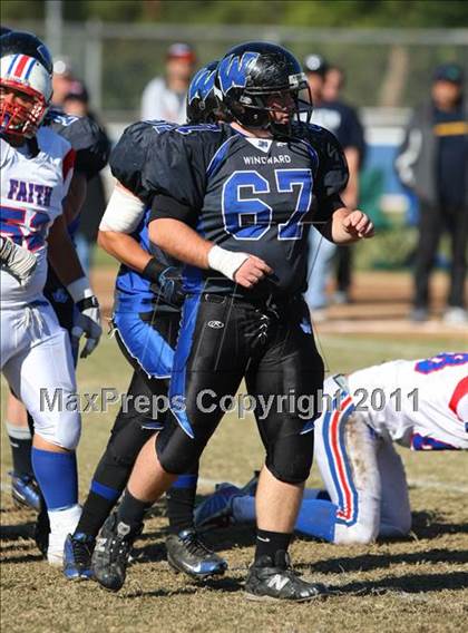 Thumbnail 2 in Faith Baptist @ Windward (CIF SS D1 8-Man Playoffs) photogallery.