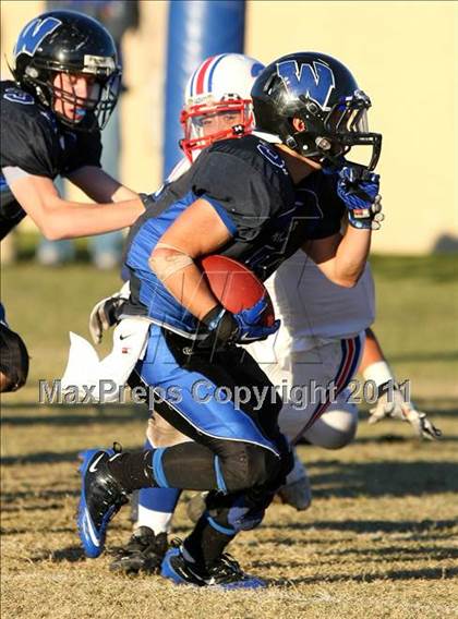 Thumbnail 3 in Faith Baptist @ Windward (CIF SS D1 8-Man Playoffs) photogallery.