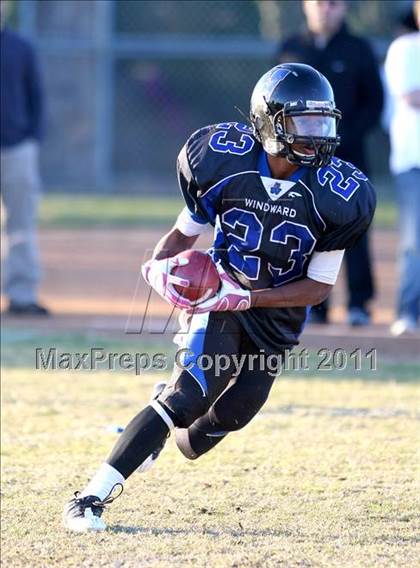Thumbnail 3 in Faith Baptist @ Windward (CIF SS D1 8-Man Playoffs) photogallery.