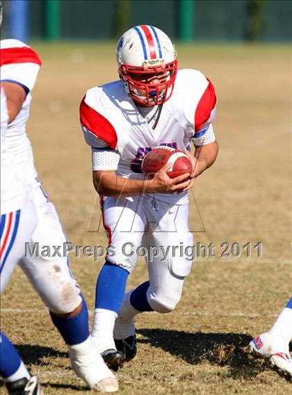 Thumbnail 2 in Faith Baptist @ Windward (CIF SS D1 8-Man Playoffs) photogallery.