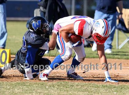 Thumbnail 2 in Faith Baptist @ Windward (CIF SS D1 8-Man Playoffs) photogallery.
