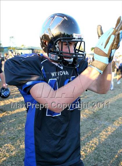 Thumbnail 3 in Faith Baptist @ Windward (CIF SS D1 8-Man Playoffs) photogallery.