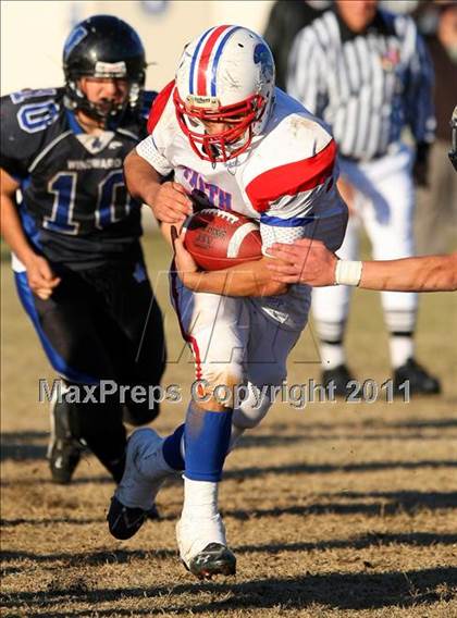 Thumbnail 3 in Faith Baptist @ Windward (CIF SS D1 8-Man Playoffs) photogallery.