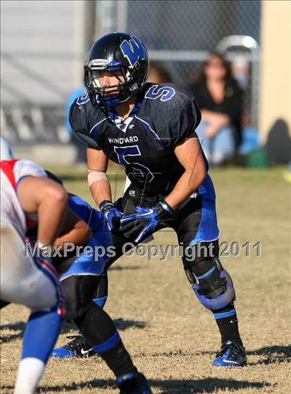 Thumbnail 2 in Faith Baptist @ Windward (CIF SS D1 8-Man Playoffs) photogallery.