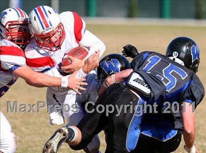 Thumbnail 3 in Faith Baptist @ Windward (CIF SS D1 8-Man Playoffs) photogallery.