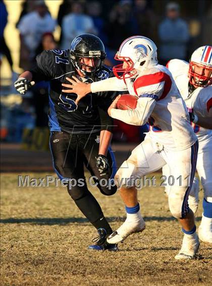 Thumbnail 3 in Faith Baptist @ Windward (CIF SS D1 8-Man Playoffs) photogallery.
